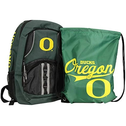 Northwest NCAA Captain Backpack/Keeper Cinch Bag Bundle (Oregon Ducks) Cover