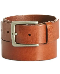 Perry Ellis Men’s Casual Leather Belt, Tan, 42 - Picture 1 of 1