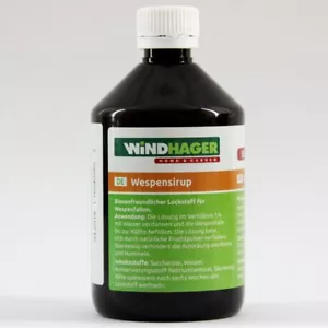 Wespen Sirup Lockstoff Insektenfalle Wespenfalle Abwehr 500ml MHD Abgelaufen - Bild 1 von 3