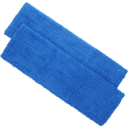 2 Pcs Mops Microfiber Dust Refill Pads Washable Coral Fleece Head Hand