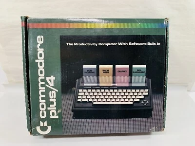 Commodore Plus/4 without power supply. TESTED. Original parts #2 - Image 1 of 4
