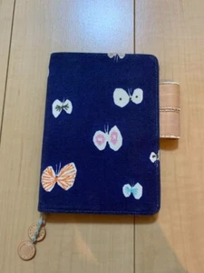 Hobonichi Techo Cover Mina pelhonen hana hane Original A6 size 2015 from JP Used - Picture 1 of 7