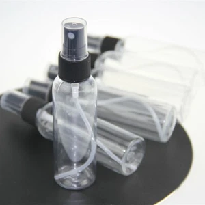 Plastic Small Water Spray Bottle Cleaning Clear Hand Trigger Empty Bottles 6pcs - Picture 1 of 5