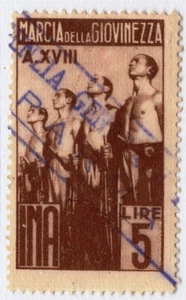 ER4641 - Marche Ina-Gil*: Marcia della Giovinezza - 5 lire  - Picture 1 of 1