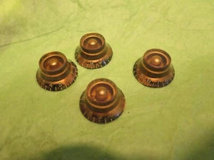 aged repro 1959 knobs for Les Paul burst paf standard es-335 L5 es-175 1958 1960 - Picture 1 of 15