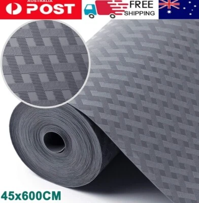 6M Non-Slip Draw Mat Shelf Liner Cabinet Storage Pad Kitchen Cupboard Drawer Mat - image 1 of 4