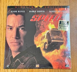 Vintage Laserdisc Movie 1994 Speed Widescreen Edition Keanu Reeves - NEW SEALED - Picture 1 of 3