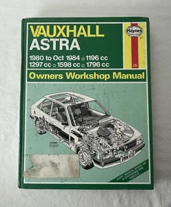 Manual de servicio y reparación vintage Haynes #635 - Vauxhall Astra 1980 a 1984 - Imagen 1 de 11