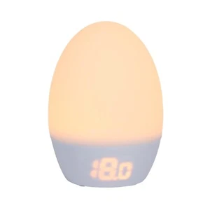 LED Colour-Changing Room Thermometer Night Light – USB Powered, Temp Display - Picture 1 of 9