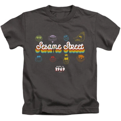 SESAME STREET MADE IN 1969 Toddler Kids Graphic Tee Shirt 2T 3T 4T 4 5-6 7 - Image 1 of 3