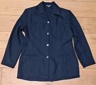 Pigalle Jacket Navy Blue Button Front Vintage Lightweight Size Large