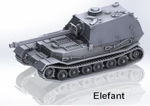 Deutsch - Panzerjager Elefant SPG (3) - Bild 1 von 3