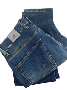 LTB Jeans | DARRELL Men's Tapered Button Front Denim | Blue | W40 / L34 | BNWT - Picture 1 of 10