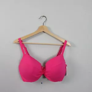 Victoria Secret Push Up Padded Bikini Top 36DDD Pink Twist Front Sexy Beach 174 - Picture 1 of 10
