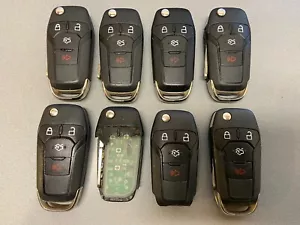 LOT 8 FORD FUSION Key Fob FCC ID N5F-A08TAA Keyless Entry Remote OEM - Picture 1 of 2