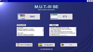 Mitsubishi MUT-III SE 24121-00 (2025-26) + Pass-thru Driver + Prog Data + BONUS - Picture 1 of 2