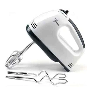 7 Speed Whisk Egg Beater Electric Powered Kitchen Handheld Mixer Cake & Baking - Picture 1 of 9