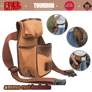 Tourbon Caza Gastada Shell Bolsa Skeet Trap Tiro Munición Estuche Cinturón Paquete de Transporte - Imagen 1 de 24