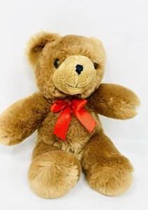 FTD Orsacchiotto Marrone con Fiocco Rosso Regalo Peluche da Collezione - Foto 1 di 6