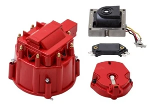 Módulo de bobina de tapa de distribuidor HEI 1955-74 bloque pequeño Chevy 283 327 350 400 V8 SBC - Imagen 1 de 5