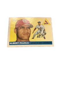 Nuevo logotipo moderno Topps Heritage 2004 Albert Pujols Cardenales de San Luis #200 - Imagen 1 de 2