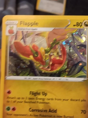 Flapple SWSH189 SWSH: Sword & Shield Promo Cards Holo *GALAXY SWIRL* - Image 1 of 4