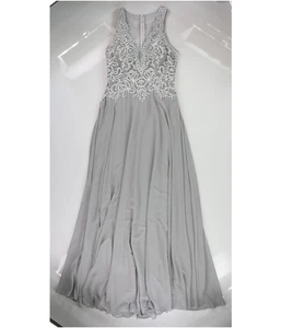 Tags Weekly Damen besticktes Kleid Kleid, grau, 8 - Bild 1 von 2