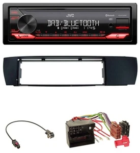 JVC DAB MP3 Bluetooth USB Autoradio für BMW X3 (E83 2004-2010) seitlich - Bild 1 von 8