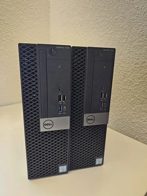 2x DELL Optiplex 7050 SFF Desktop PC Intel Core i5-6500 8GB 256GB SSD Win 11 Pro - Bild 1 von 2