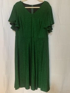 Vestido verde brillante Bridesmay para mujer 3X - Imagen 1 de 10