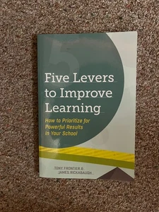 Five Levers to Improve Learning : How to Prioritize by Frontier & Rickabaugh - Imagen 1 de 2