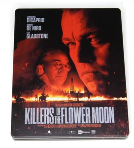 Killers Of The Flower Moon (4K Ultra HD + Blu-Ray) European Import Steelbook - Picture 1 of 3