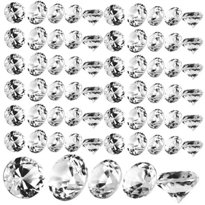 500 Piezas Gemas Decorativas Mesa Boda Excavación Cristales Centro de Mesa - Imagen 1 de 12