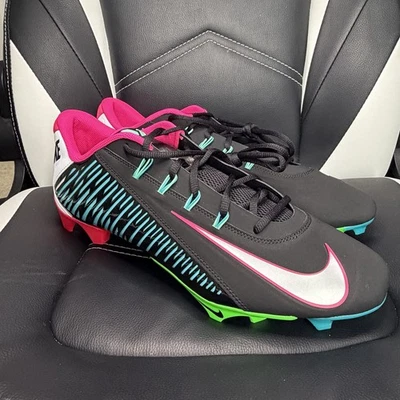 Botines de fútbol Nike para hombre talla 15 Vapor Edge 360 VC 'Negro verde azulado rosa velocidad Foto 1 de 4