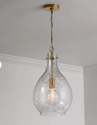 Capital Lighting 1 灯吊坠,铜饰黄铜 - 333813PA-472 — 第 1/4 张图片