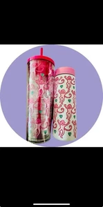 ¡Taza limitada Starbucks holiday roller conejo mono fría y aislante! - Imagen 1 de 1