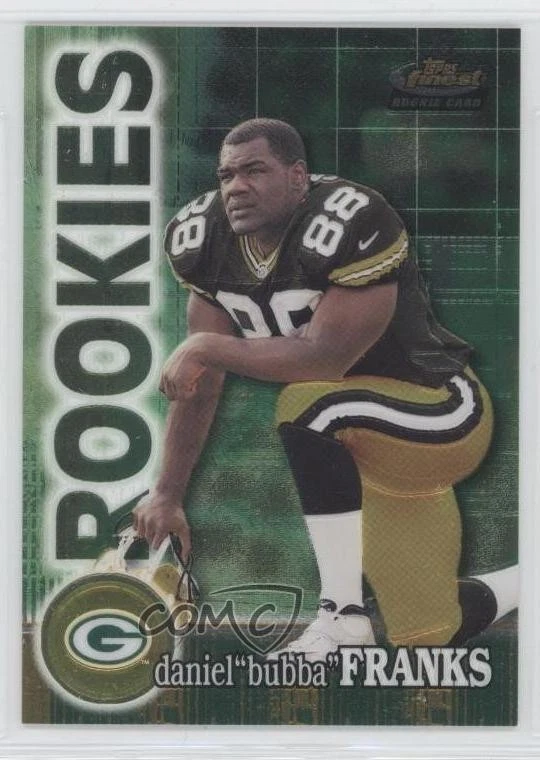2000 Topps Finest Rookies /2400 Bubba Franks Daniel Franks #141 Rookie RC - Image 1 of 2