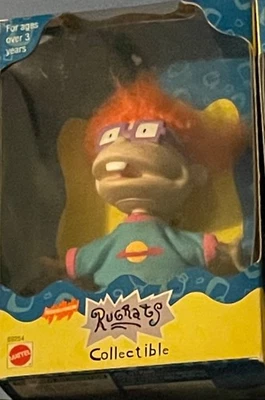 Nickelodeon Rugrats Chuckie Figura Coleccionable Muñeca Nueva Caja Sellada Mattel 1998 Foto 1 de 3