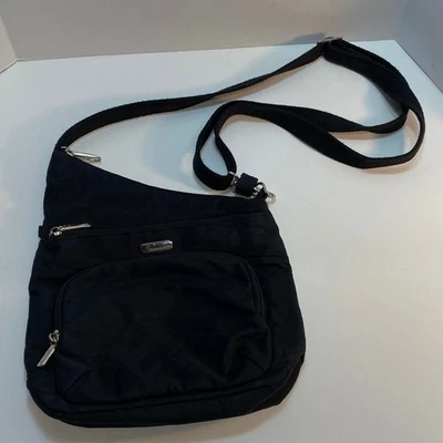 Travelon Black Anti Theft Crossbody Bag Purse Travel Everyday Lightweight - Image 1 of 4