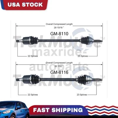Front Passenger Driver Side CV Axle Joint Fits 1985 1986 1987 Chevrolet Sprint - Изображение 1 из 3
