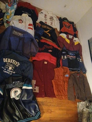 Lote De Colección 18 Chaquetas Cárdigan Años 70 80 90 Bordado Destino Hombre Mezcla Talla  Foto 1 de 4