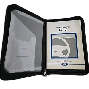 2002 Ford F150 Owner's Guide Truck Manual with Zip-Up Case - Picture 1 of 5