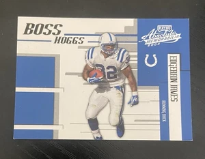 Playoff Absolute Memorabilia 2004 - Boss Hoggs Edgerrin James #BH-6/1000 Colts - Imagen 1 de 2
