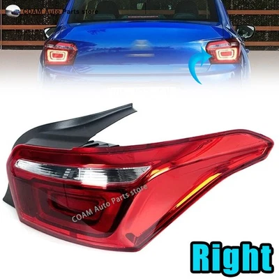 Right Taillight Assembly LED Turn Signal Light For Citroen C-Elysee 2017 2018 - Image 1 of 4