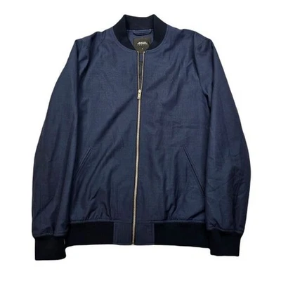 Chaqueta de bombardero Burton para hombre pequeña azul marino ligera cortavientos bi-swing Foto 1 de 4