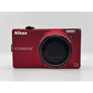 Nikon COOLPIX S6000 Digital Camera 7x Optical Zoom Auto Focus Face Detection - Picture 1 of 12