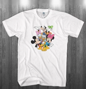 Mickey Mouse friends T-shirt Minnie Pluto Disney fan Shirts Adult Kids sizes - Picture 1 of 2