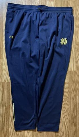 Notre Dame Football Team Issued Under Armour Pants Size 3XL Cover