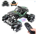 Remote Control Stunt Car RC Toy Car 4WD 2.4GHz Rotating Panning Off Road Vehicle