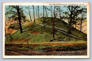 J89/ Moundsville West Virginia Postcard c1910 Native Indian Mound 220 - Picture 1 of 4